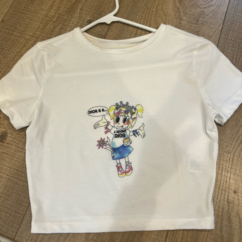 J’adore Graphic Dior T Shirt Small